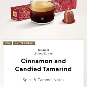 Nespresso Original Pods in Red and Gold